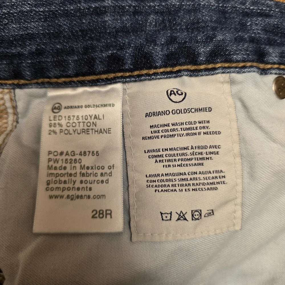 AG Goldschmied Ex-boyfriend Slim Crop Jeans Size 28 R - Picture 15 of 15
